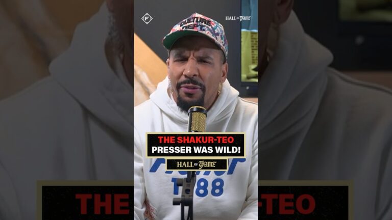 â€œI cried real tears when Roy gave his response to the Shakur Stevenson Teofimo Lopez presserâ€