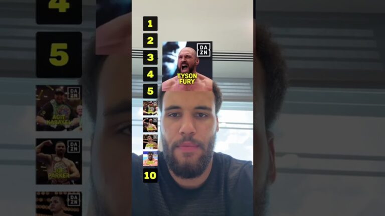 Moses Itauma blindranks the BEST boxers in the world 🌍