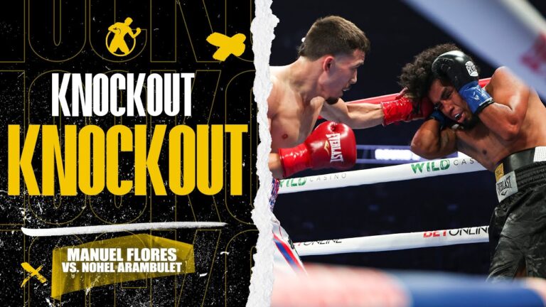 KO| Manny Flores vs. Nohel Arambulet | Gucci Dominates!
