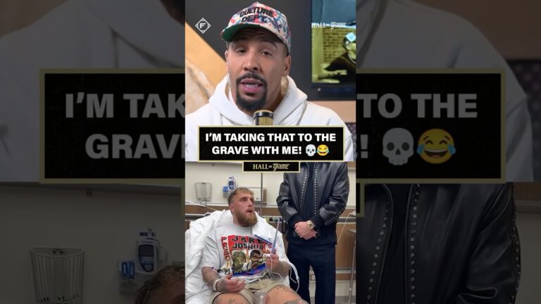 You'll NEVER catch Andre Ward telling ANYONE about his injuries in the ring 😂  #boxing #jakepaul