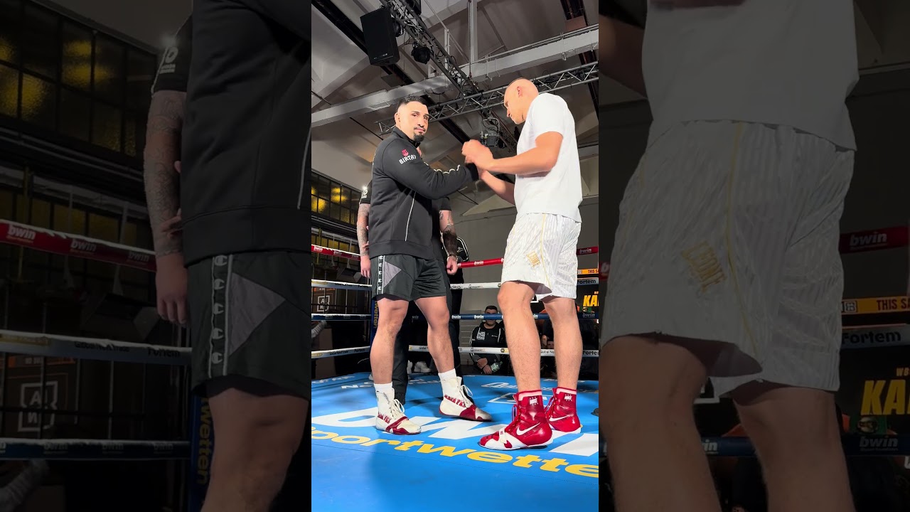 Agit Kabayel stares into the soul of Damian Knyba ahead of his sold-out homecoming clash 😮