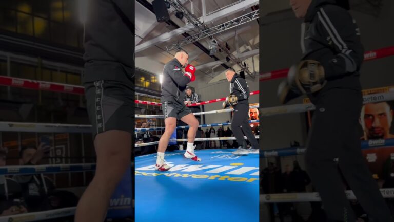 Agit Kabayelâ€™s heavy hands are loading for fight night 💣💥