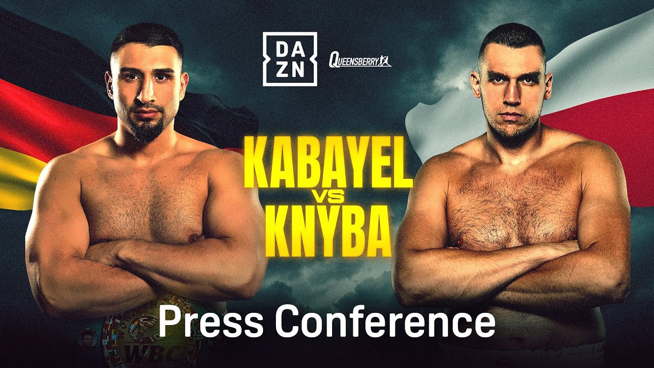 AGIT KABAYEL VS. DAMIAN KNYBA PRESS CONFERENCE LIVESTREAM