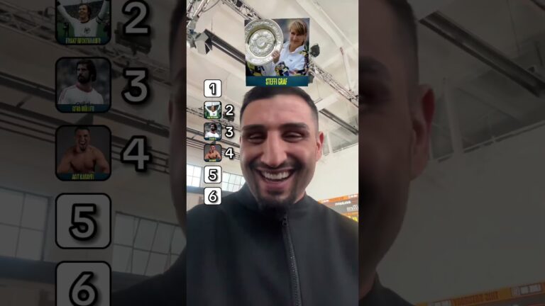 Agit Kabayel blind ranks some of Germanyâ€™s greatest sports stars 😅🍿