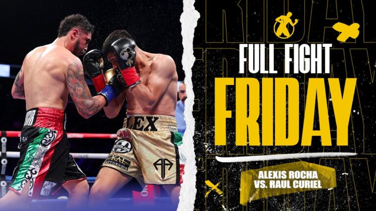 Full Fight | Alexis Rocha vs. Raul Curiel | Both have agreed to a rematch 🥊