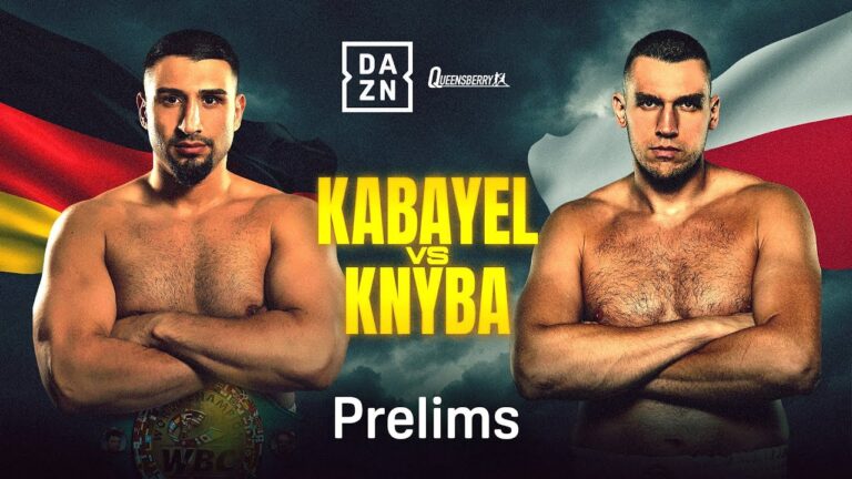 AGIT KABAYEL VS. DAMIAN KNYBA PRELIMS LIVESTREAM