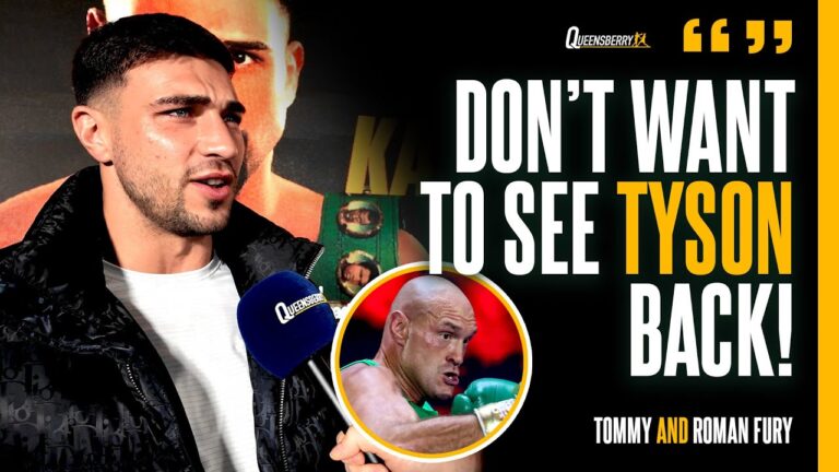 The Fury's SHOCKING reaction to Tyson's ring return 😯