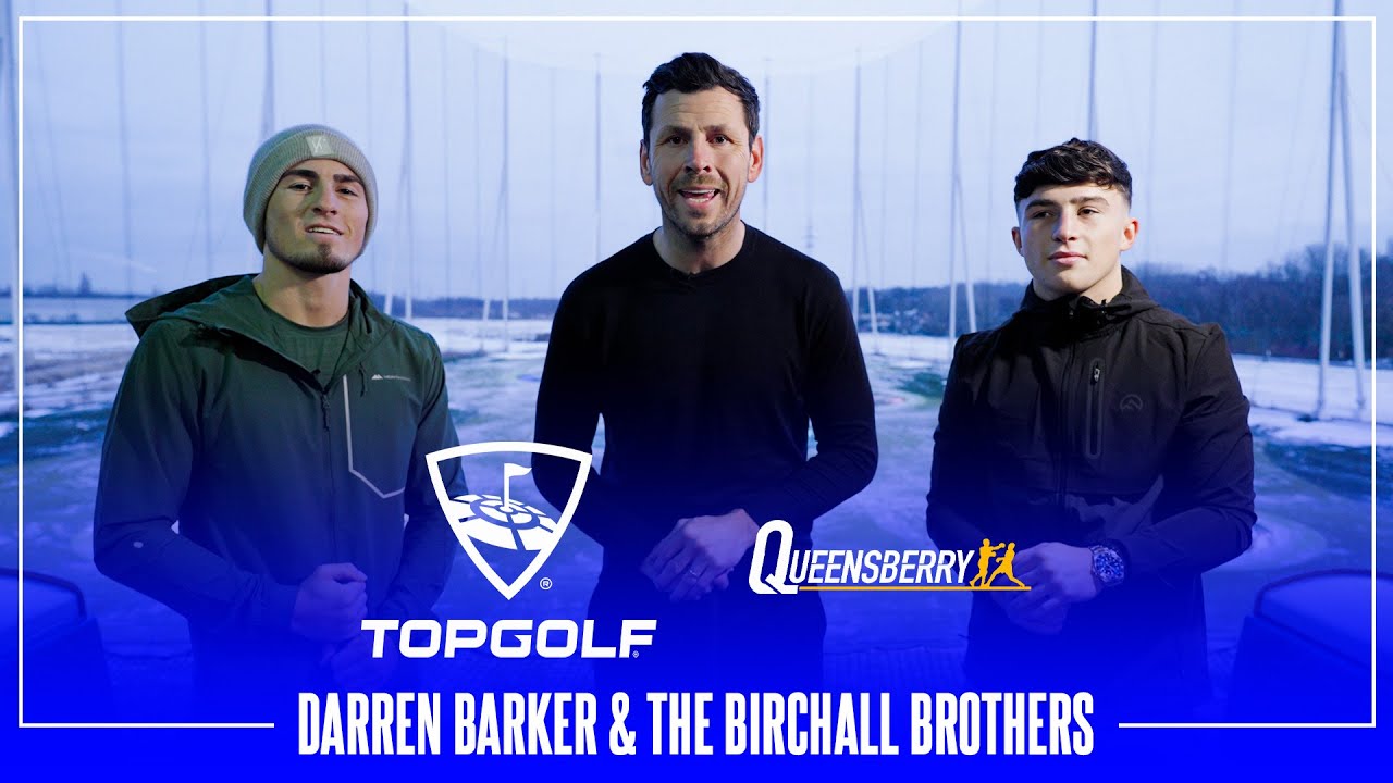 Darren Barker Goes Head to Head With the Birchall brothers 🏌️‍♂️ Queensberry x Topgolf Oberhausen 🤝