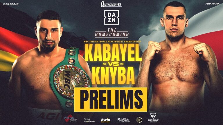 LIVE Prelims | Agit Kabayel vs Damian Knyba | The Homecoming 🇩🇪