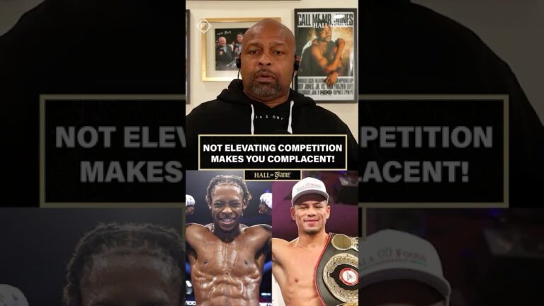 Roy Jones knows how important this matchup is for Keyshawn Davis 💯  #boxing