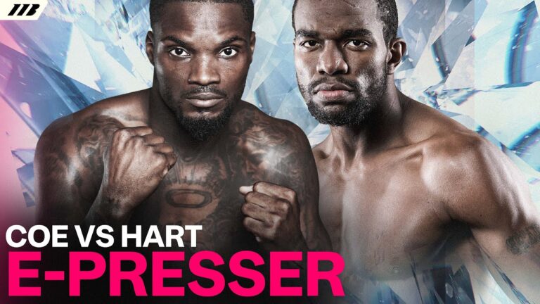 “Your time came and went!” | Coe and Hart face off | Matchroom Boxing