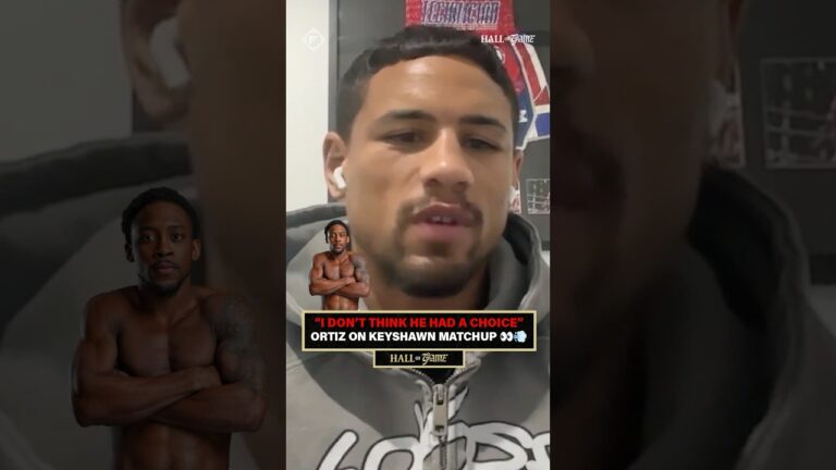 Jamaine Ortiz is locked in on spoiling Keyshawn Davisâ€™ comeback fight 👀