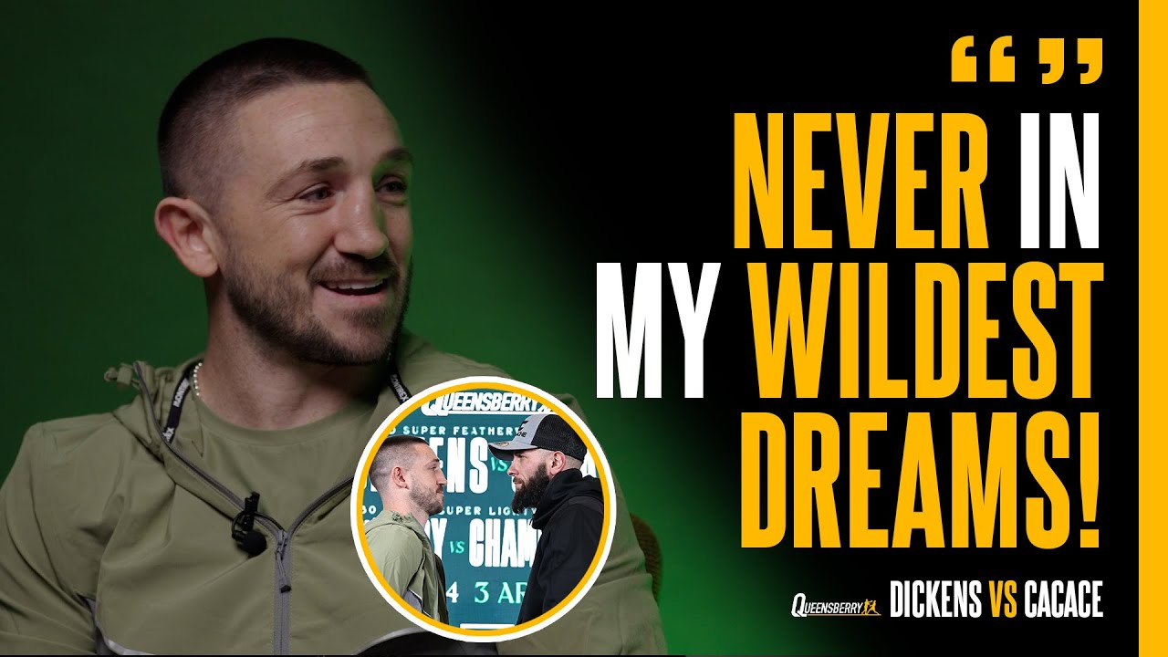 Jazza Dickens' EMOTIONAL Dublin return for World Title clash 💥