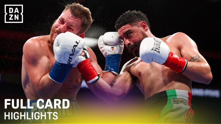 Curiel vs Panthen Full Card Highlights