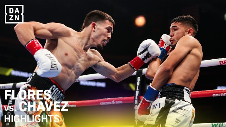 Manuel Flores vs Jorge Chavez Highlights