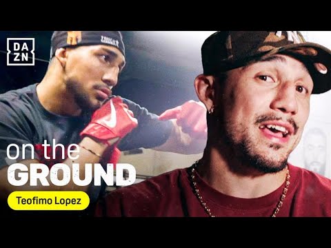 “Stop holding me Shakur” 😆 | Teofimo Lopez – DAZN On The Ground