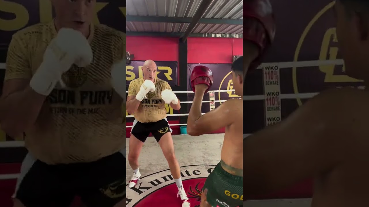 The Gypsy King is keeping busy in camp 👀