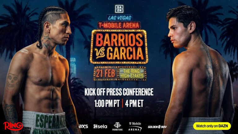 Mario â€œEl Aztecaâ€ Barrios vs. â€œKingâ€ Ryan Garcia | Press Conference