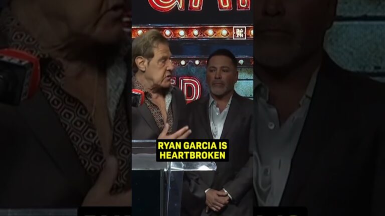 Ryan Garcia breaks up with Joe Goossen 😔