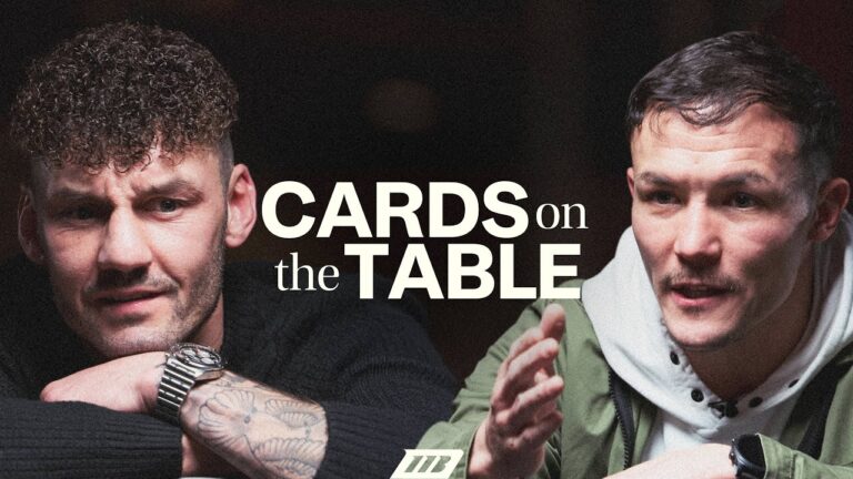 “I hate you.” | “You are a dirty fighter.” | HEATED face to face | Wood v Warrington 2