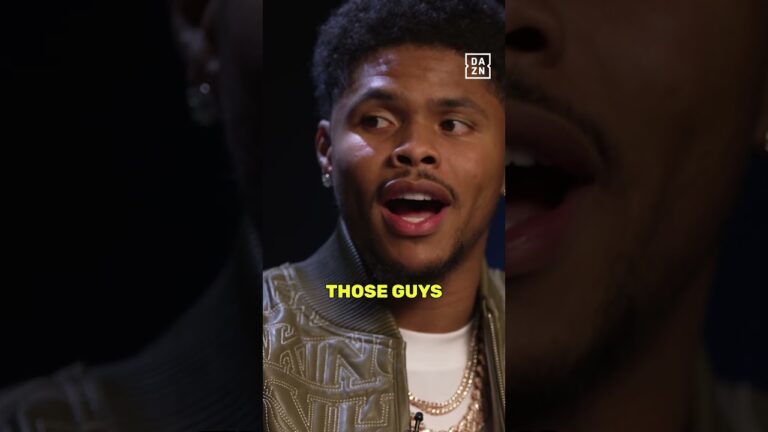 😂 Shakur Stevenson wasn't having “Sugar” 😬