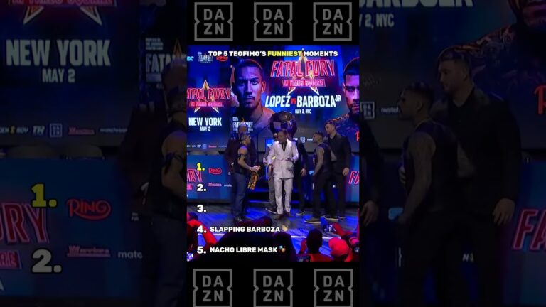 Teofimo Lopez' top 5 funniest moments
