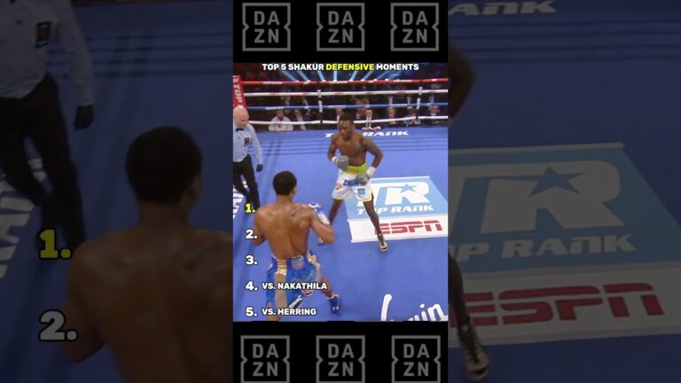 Unhittable! Shakur Stevenson's top five defensive moments