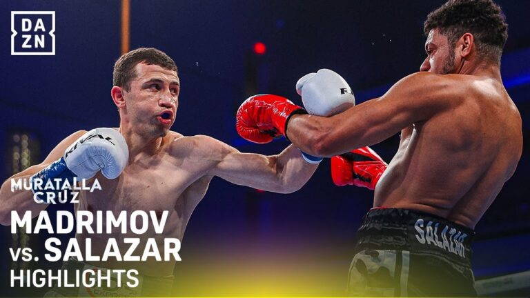 Israil Madrimov vs. Luis David Salazar | Official Fight Highlights
