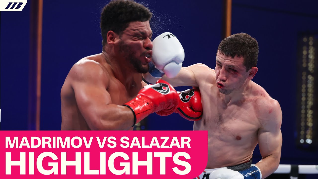 Israil Madrimov Returns To Winning Ways Vs Luis David Salazar | Matchroom Boxing