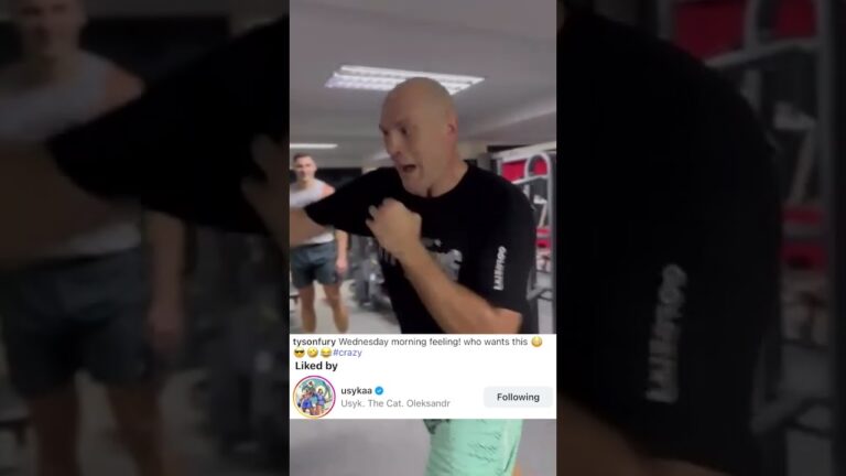 Has Usyk got his sights set on Tyson Fury once more? 👀