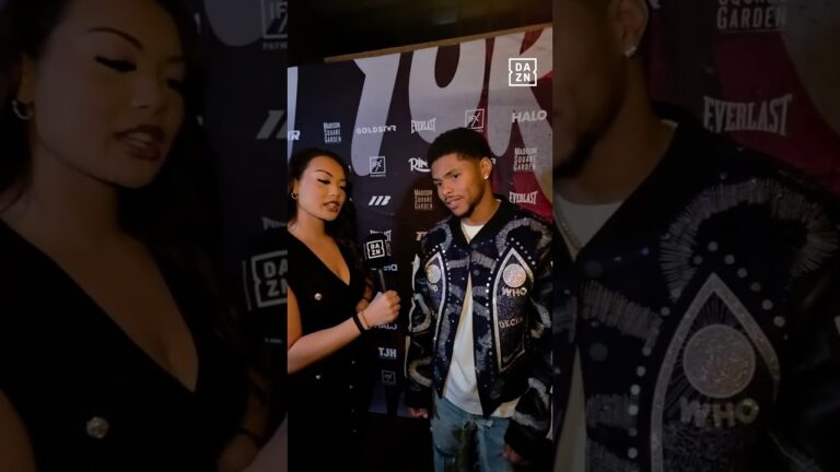 Fit check with Shakur Stevenson 🤩