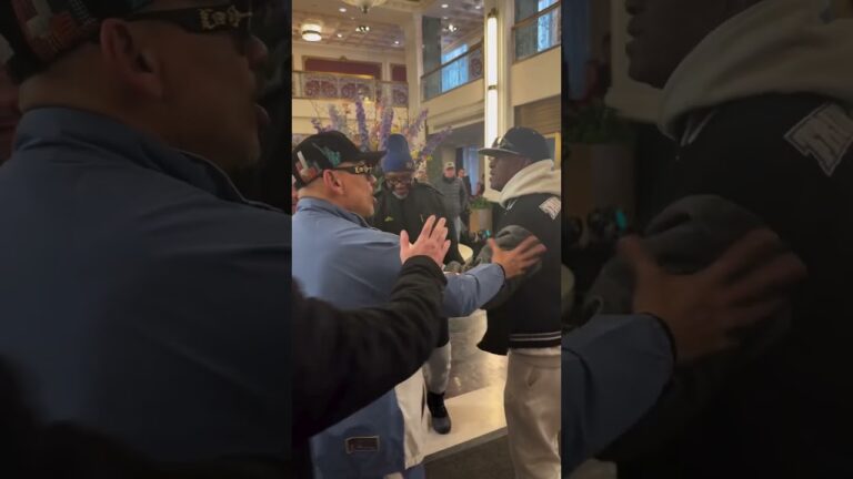 Team Teofimo Lopez & Team Shakur Stevenson Clash In New York At Media Day 👀