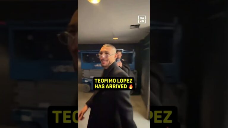 Teofimo Lopez has ARRIVED