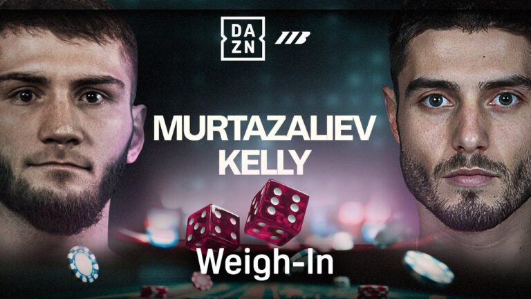 BAKHRAM MURTAZALIEV VS. JOSH KELLY WEIGH IN LIVESTREAM