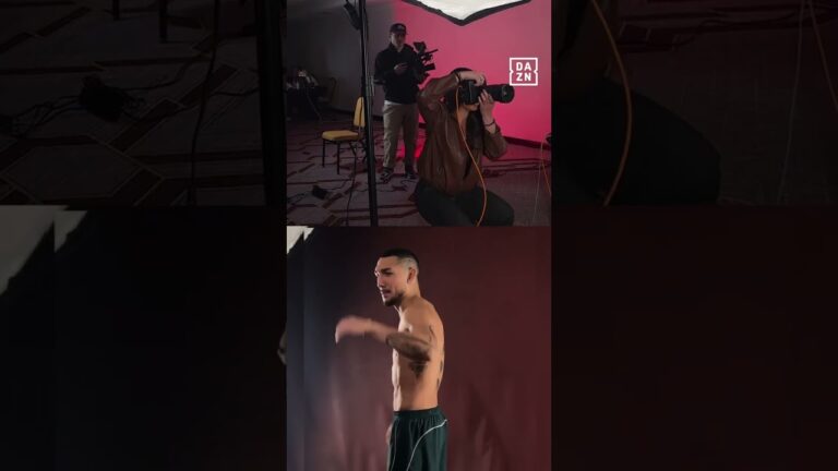 Teofimo Lopez gets PRANKED in HILARIOUS fashion during photoshoot before Shakur Stevenson fight
