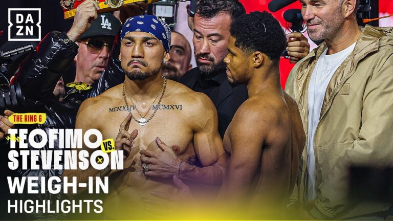Teofimo Lopez vs. Shakur Stevenson | Weigh In Highlights