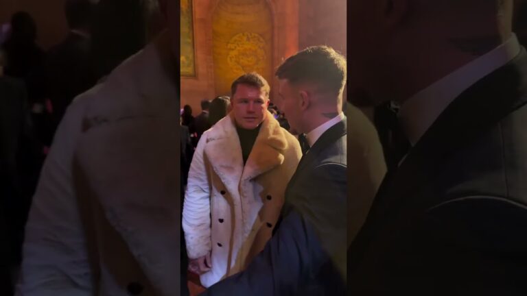 “Just The Beginning!” – Dalton Smith Meets Idol Canelo Alvarez For First Time