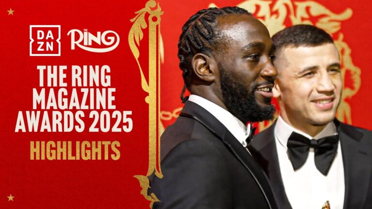 Terence Crawford, Oleksandr Usyk, Eubank Jr & Benn entertain | Ring Magazine Awards Highlights