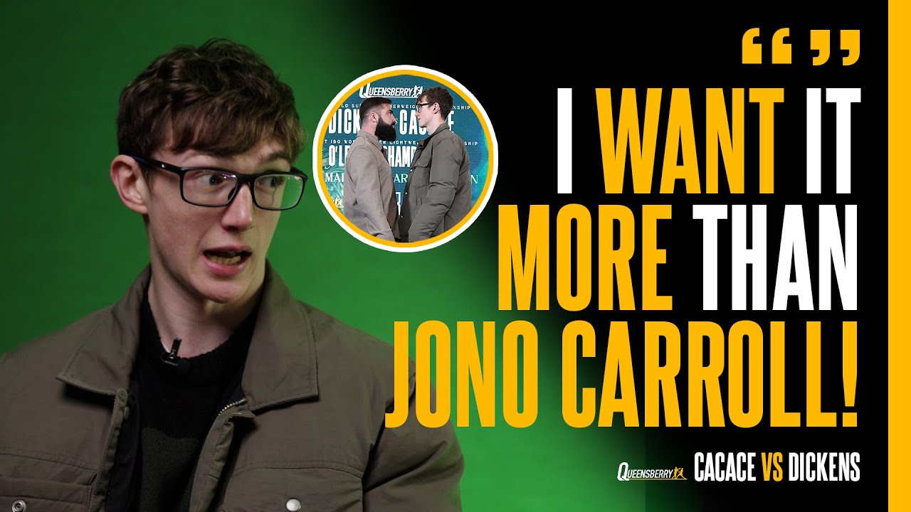 Colm Murphy RAW on fighting “WARRIOR” Jono Carroll 😤🔥