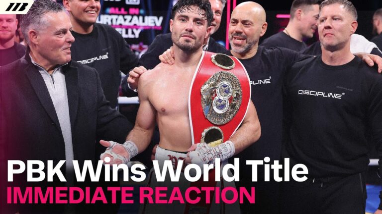 AND NEW 👑 Josh Kelly beats Bakhram Murtazaliev to win IBF World Title