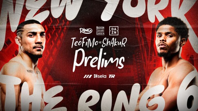 Teofimo Lopez Vs Shakur Stevenson Prelims *LIVE* | Ammo vs Toussaint & Almaayouf vs Castillo