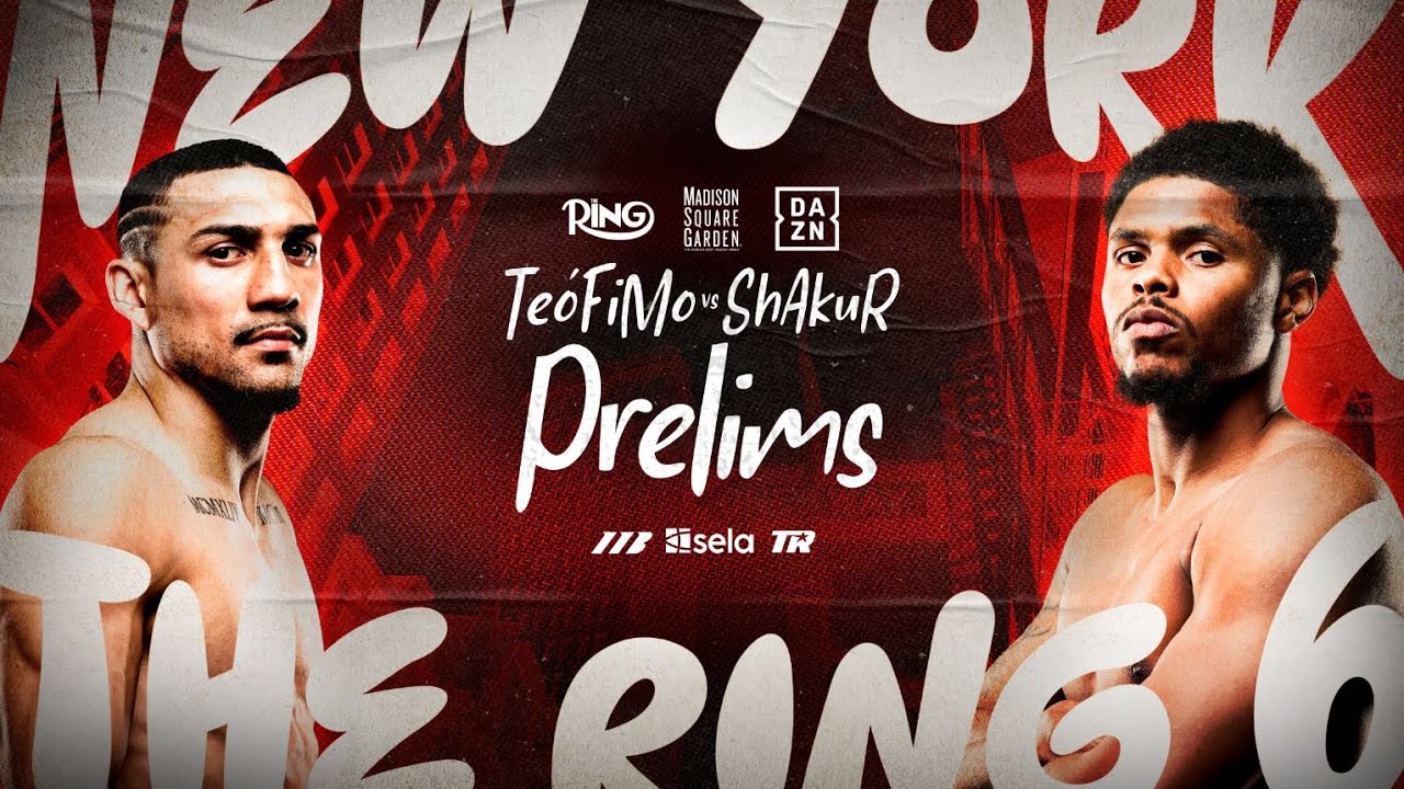 Teofimo Lopez Vs Shakur Stevenson Prelims *LIVE* | Ammo vs Toussaint & Almaayouf vs Castillo