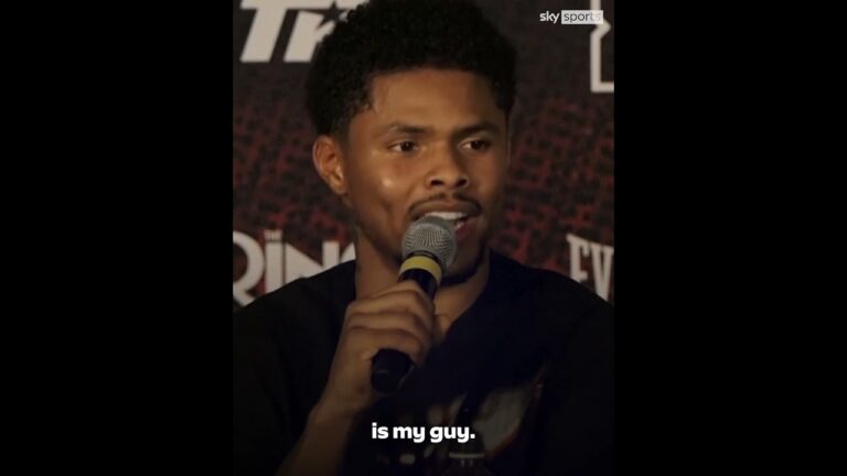 Wholesome from Shakur Stevenson dominating Teofimo Lopez ❤️