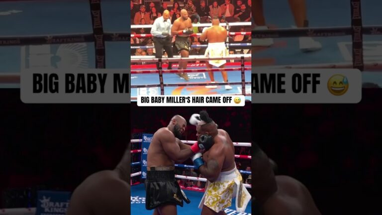 Ibeh literally boxed Millerâ€™s unit off his head 🤯 #LopezStevenson