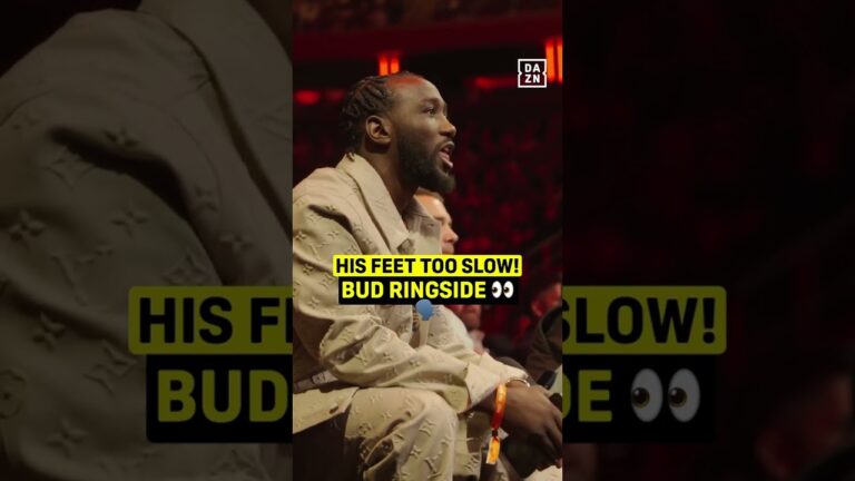 Crawford was not worried about Teofimo ringside 👀🗣️ #RING6 | Ring Magazine  🤳