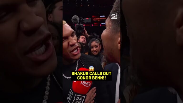 SHAKUR STEVENSON CALLED OUT CONOR BENN AFTER BEATING TEOFIMO‼️ #RING6 | Ring Magazine ▪️
