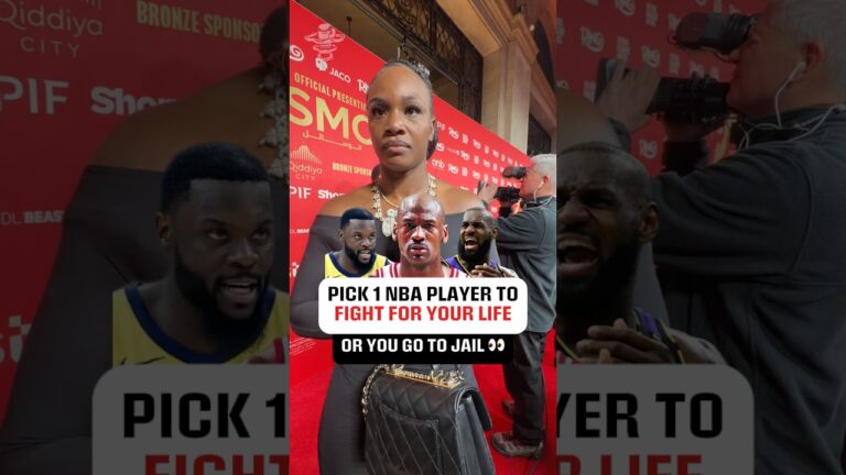 Which player are you taking to fight for your life? 🏀