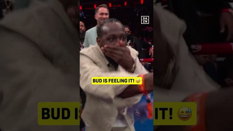 Bud was a whole MOOD 😅🤣#RING6 | Ring Magazine ▪️