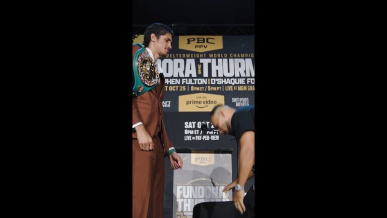Thurman meets Fundora at the height of competition