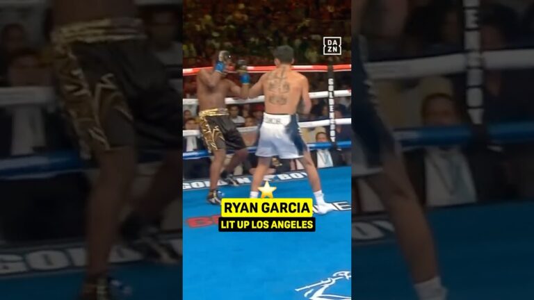 When Ryan Garcia dropped Fortuna  🥶